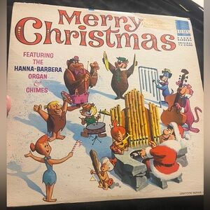 Merry Christmas Featuring The Hanna - Barbera Organ & Chimes LP Vinyl Record